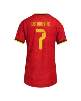 Billige Fotballdrakt Belgia Kevin De Bruyne #7 Replika Hjemmedrakt Dame VM 2026 Kortermet Billige Fotballdrakt Belgia Kevin De Bruyne #7 Replika Hjemmedrakt Dame VM 2026 Kortermet